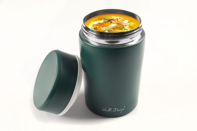 Vialli Design termoska na jedlo FUORI zelená 500 ml